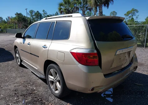 2010 Toyota Highlander Limited V6 z USA, uszkodzony, nr VIN 5TDYK3EH2AS022769